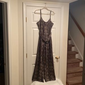 NWOT Curvy Girl Snakeskin Print Jumpsuit… size 1X